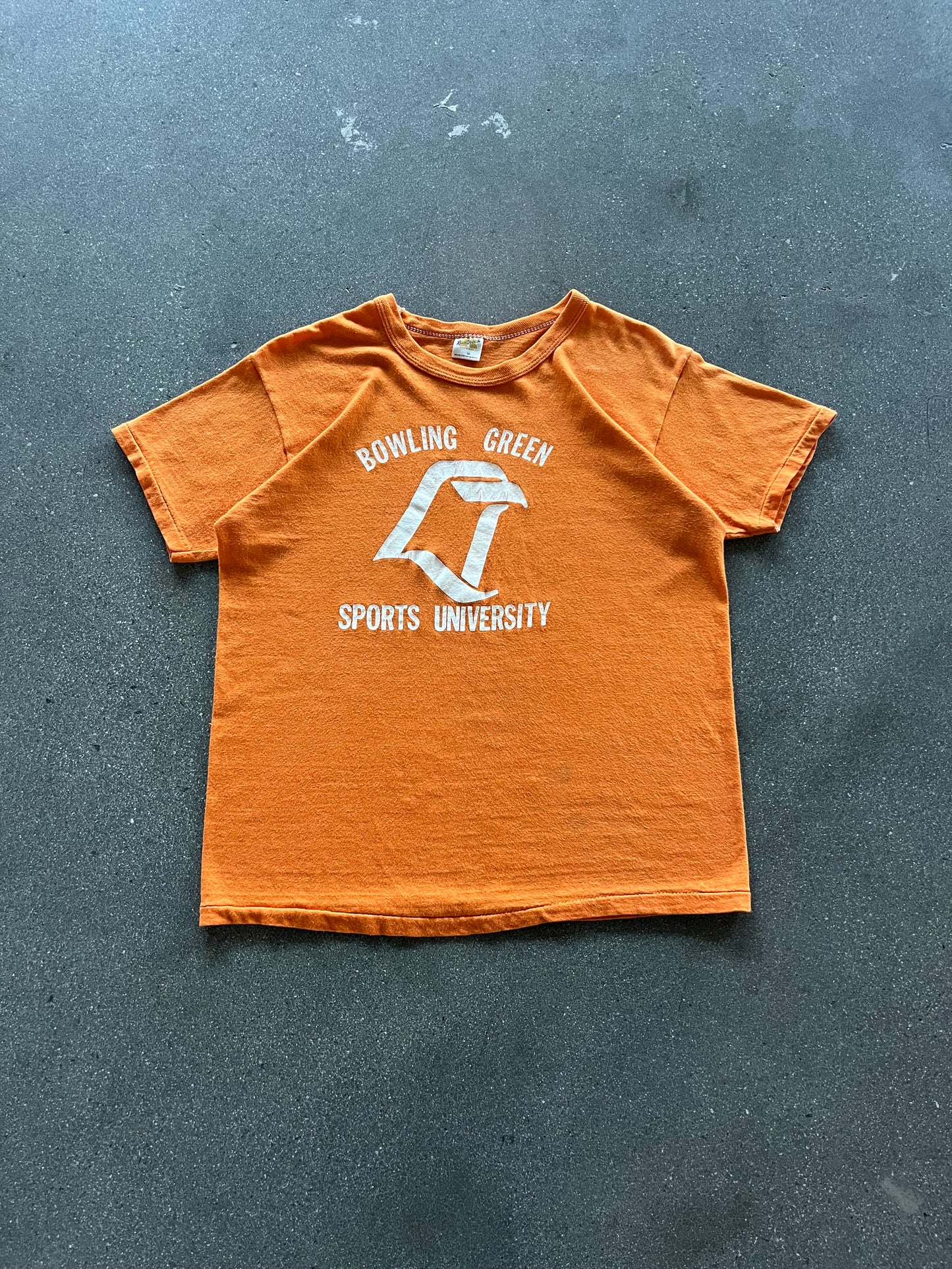 70’S SUNKIST “BOWLING GREEN ACADEMY” RUSSELL TEE - M