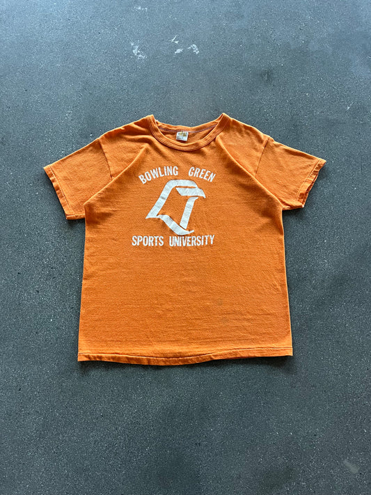 70’S SUNKIST “BOWLING GREEN ACADEMY” RUSSELL TEE - M