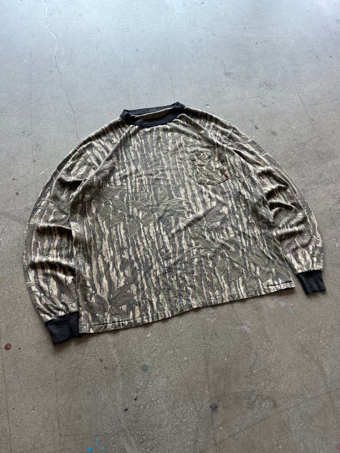90’S REALTREE CAMO POCKET LONGSLEEVE - BOXY L