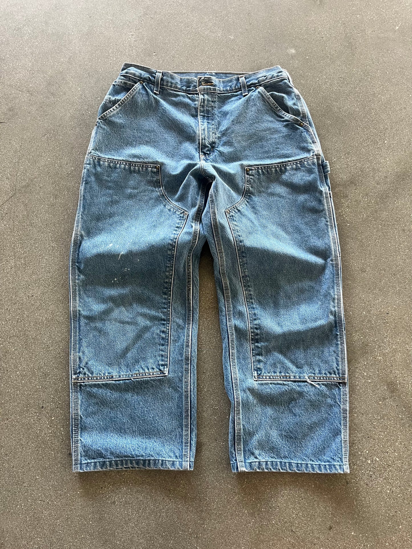 90’S CARHARTT DOUBLE KNEE JEANS - 36