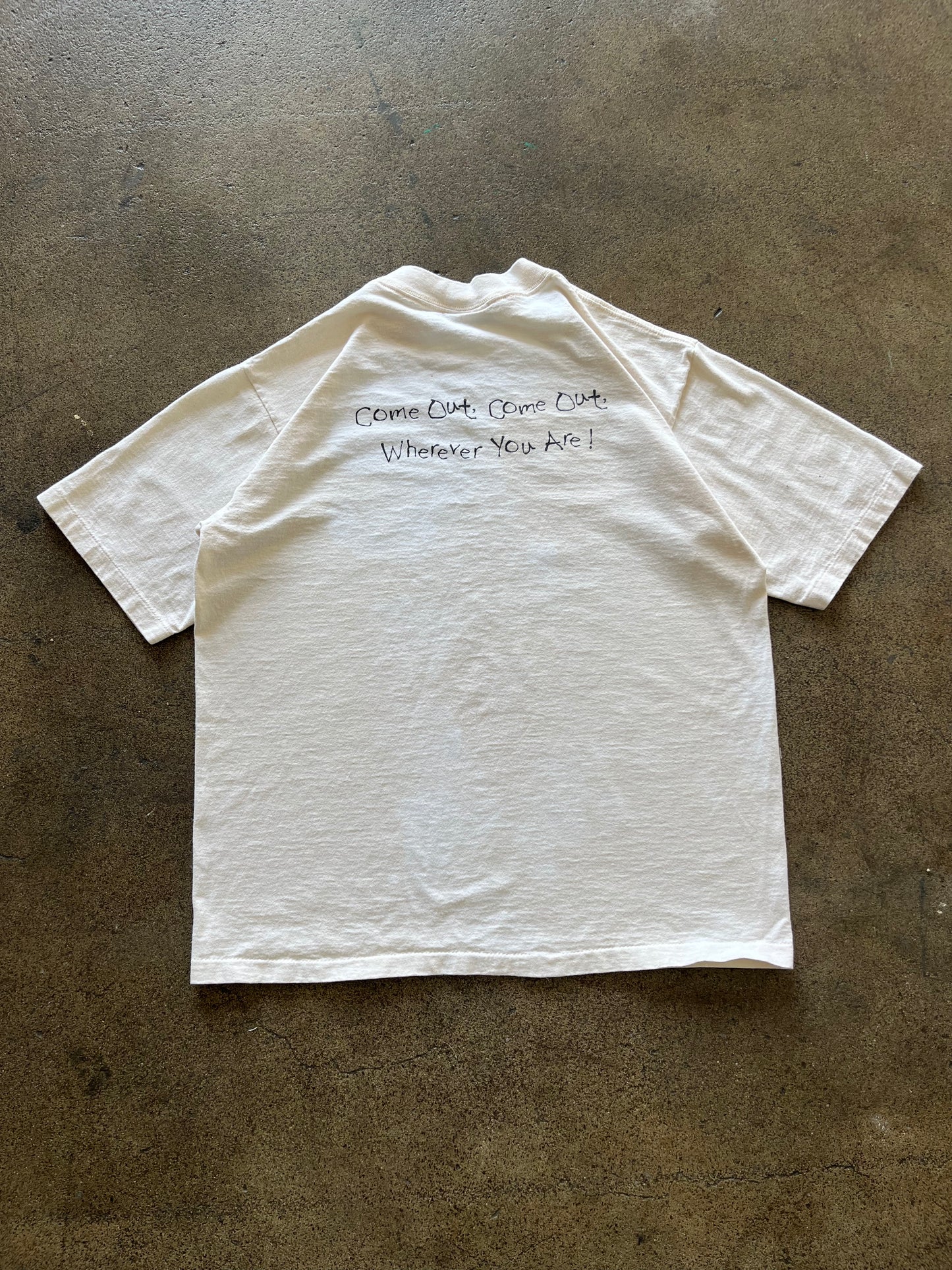 90’S “OLLIE OLLIE OXEN FREE!” TEE - BOXY M/L