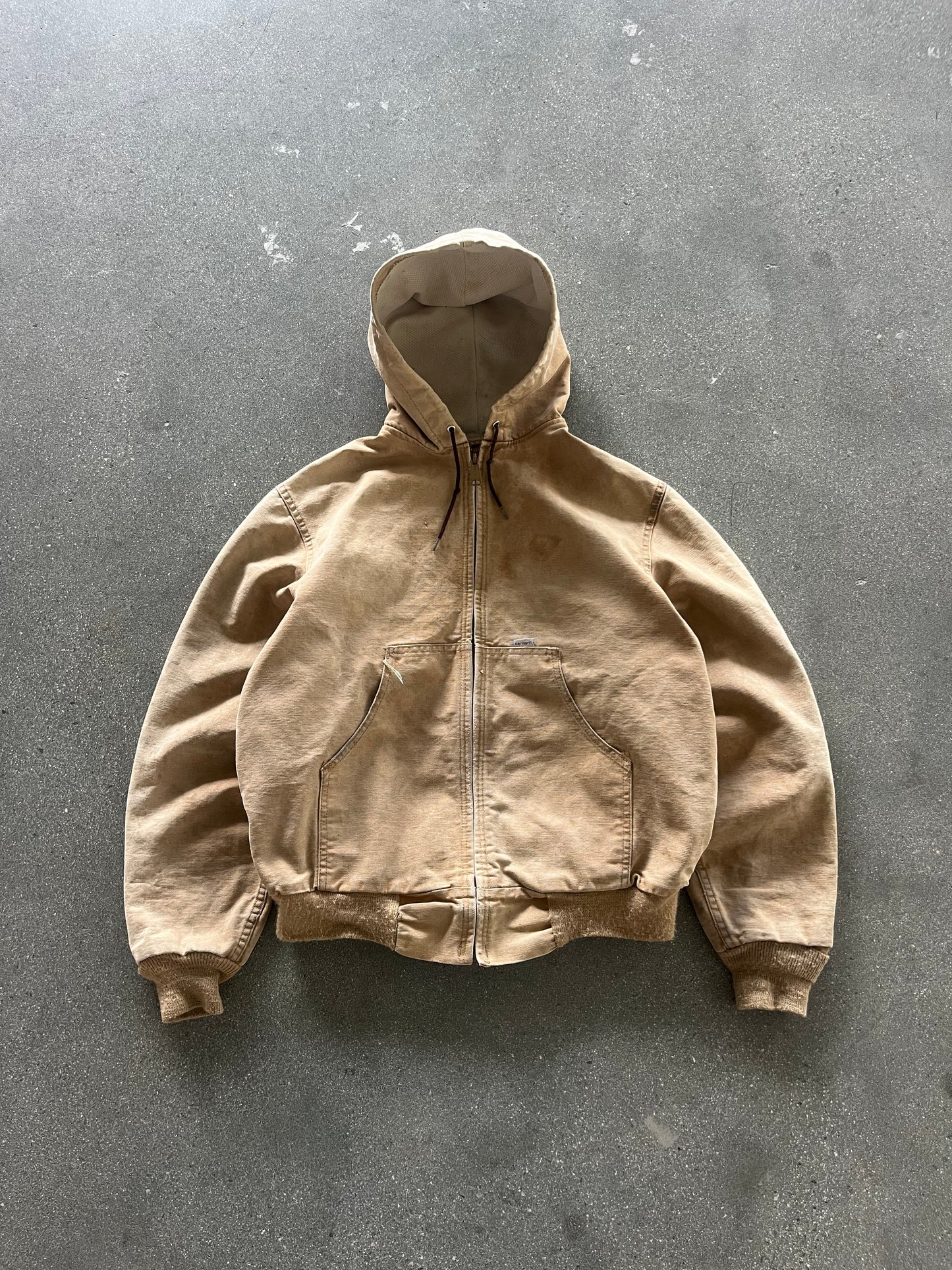 80’S SANDY WAFFLE LINED CARHARTT HOODED JACKET - BOXY M