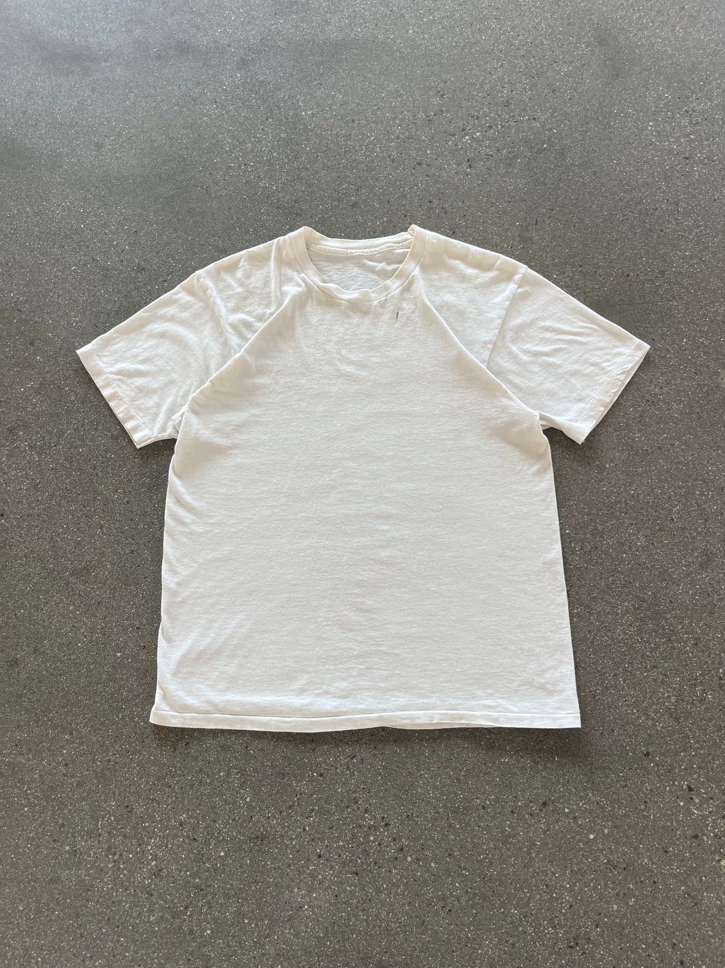 80’S THRASHED WHITE BLANK - M/L
