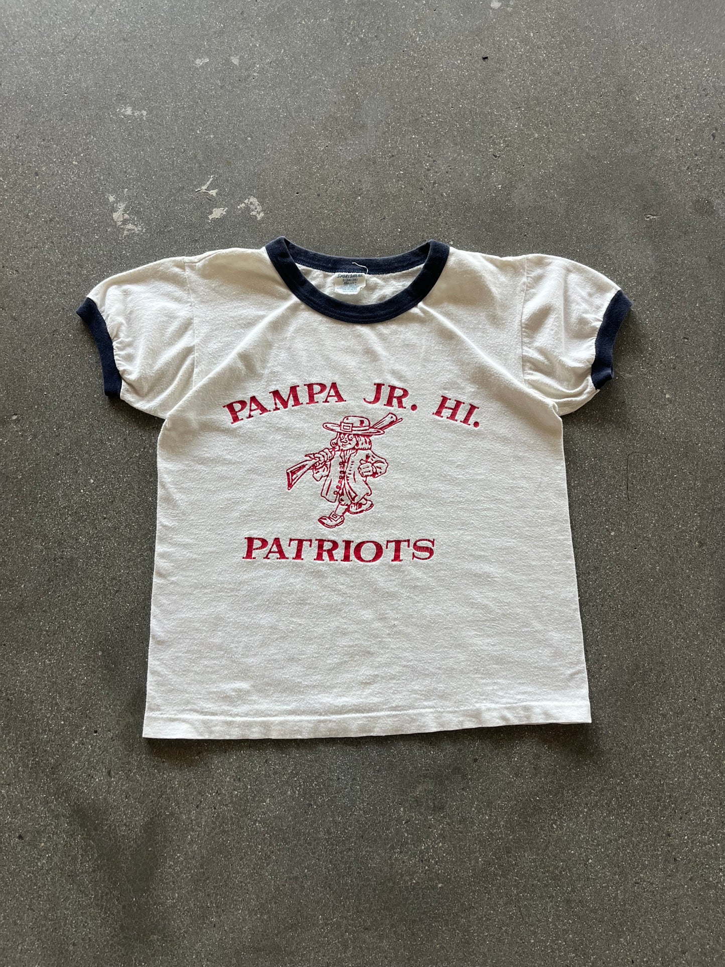 80’S “PAMPA JR. HIGH” RINGER - BOXY S