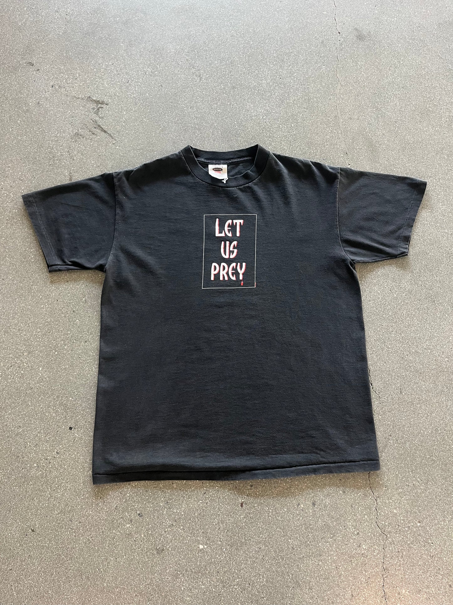 90’S “LET US PREY” TEE - M/L