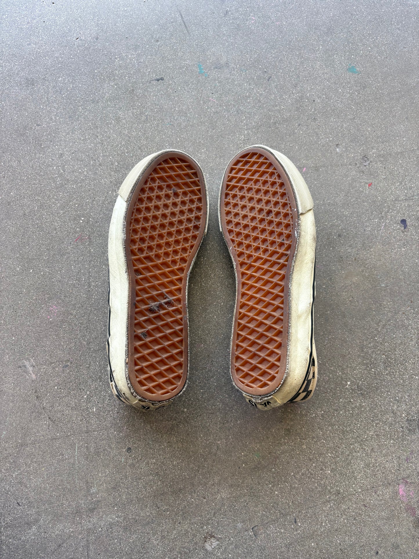 90’S miUSA CHECKERED VANS - 6.5