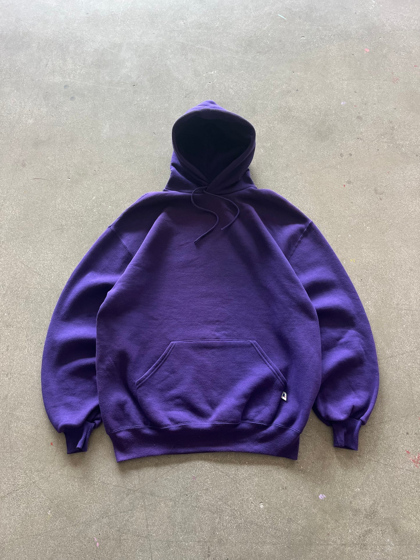 90’S GRAPE PURPLE RUSSELL HOODIE - L/XL