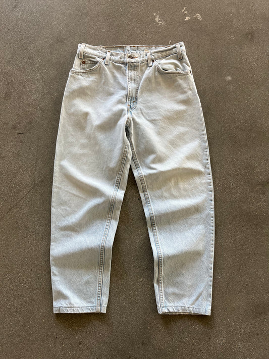 90’S BAGGY LIGHT WASH ORANGE TAB 550 LEVI’S - 33
