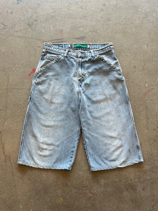 90’S LIGHTWASH SILVERTAB JORTS - 32