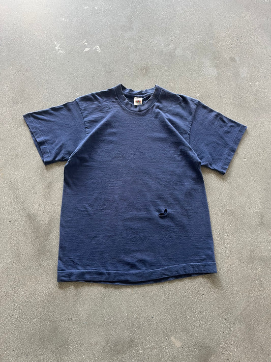 80’S FADED NAVY BLANK TEE - M/L