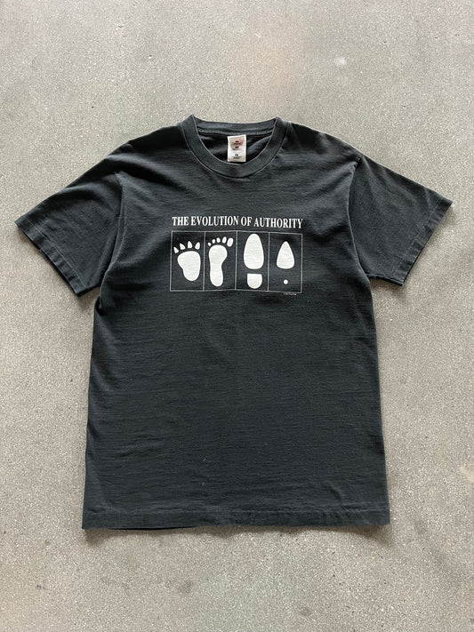 90’S “THE EVOLUTION OF AUTHORITY” TEE - L