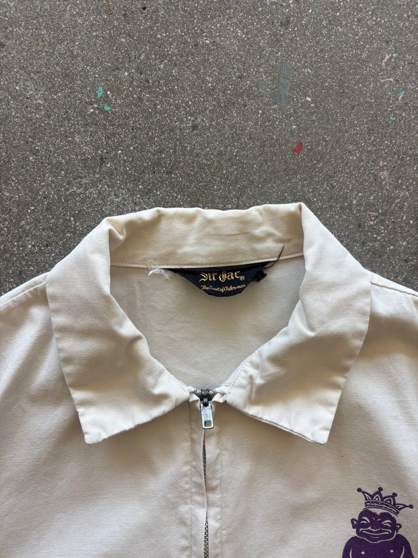60’S “MIRTH IS KING” HARRINGTON JACKET - S