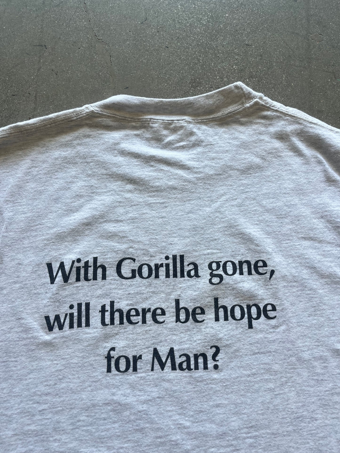 90’S/2000’S “HOPE FOR GORILLA?” TEE - XL