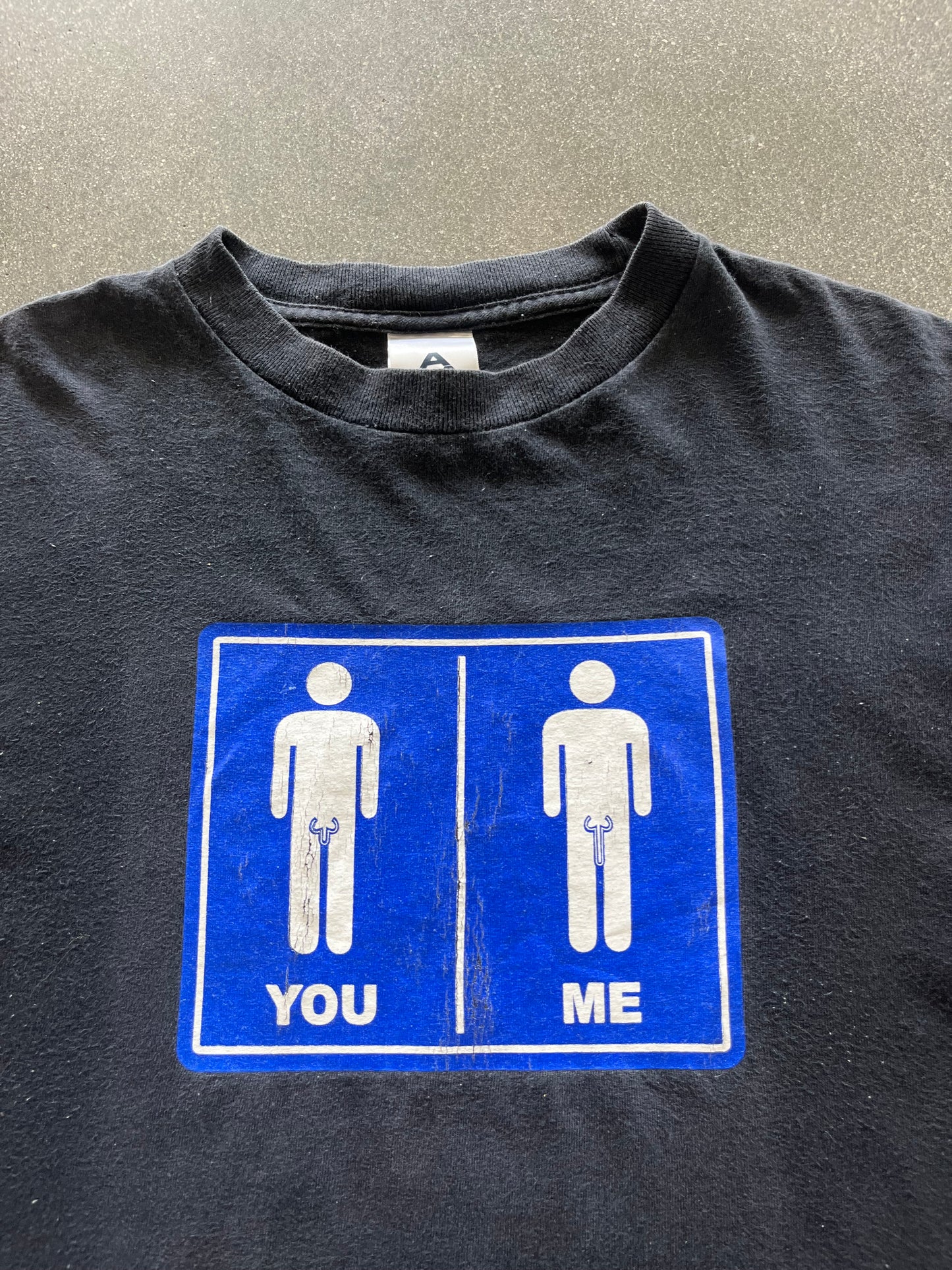 2000’S “YOU VS. ME” NSFW TEE - M/L