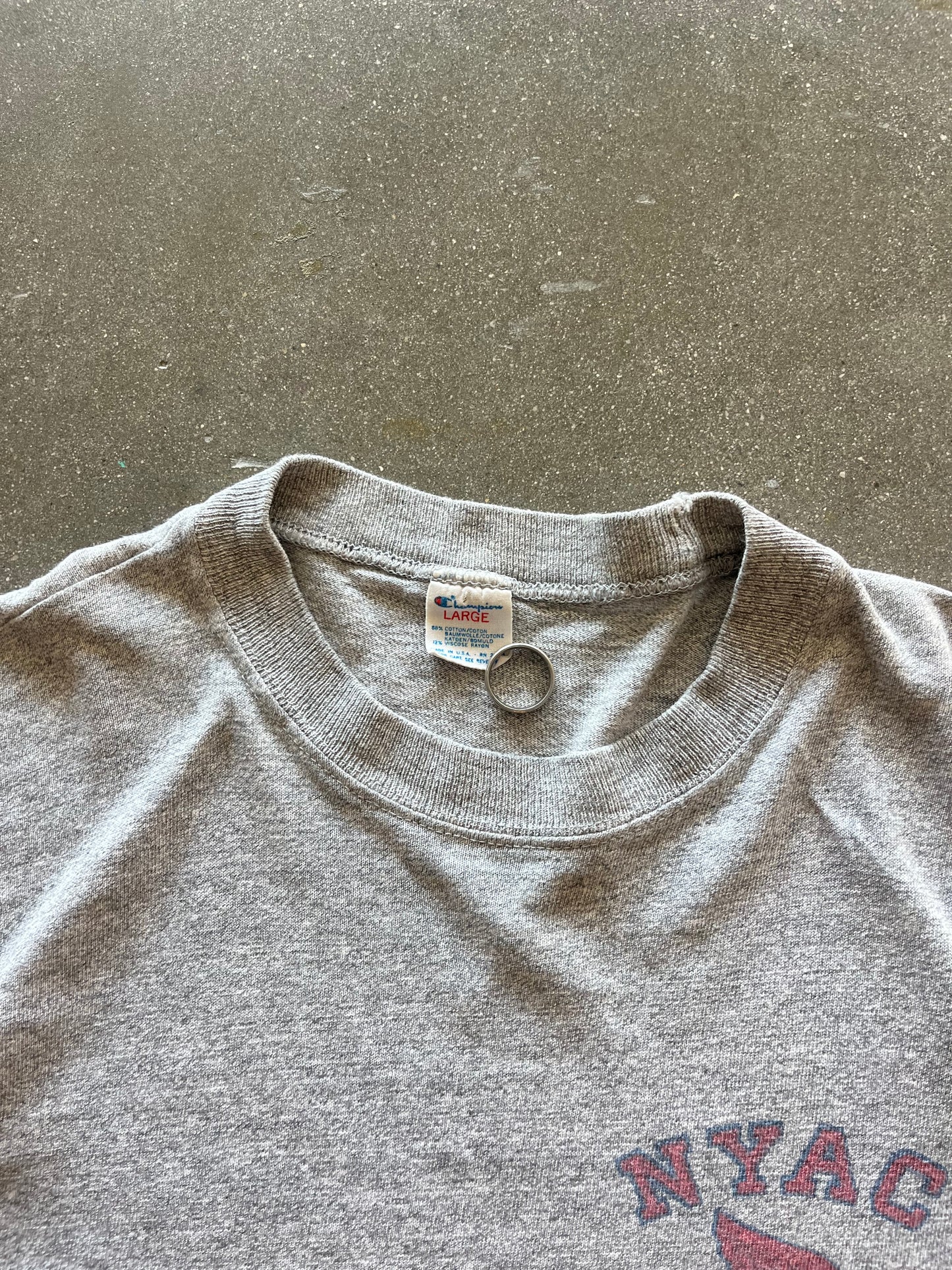 80’S CHAMPION “NYAC” LONGSLEEVE - BOXY M/L