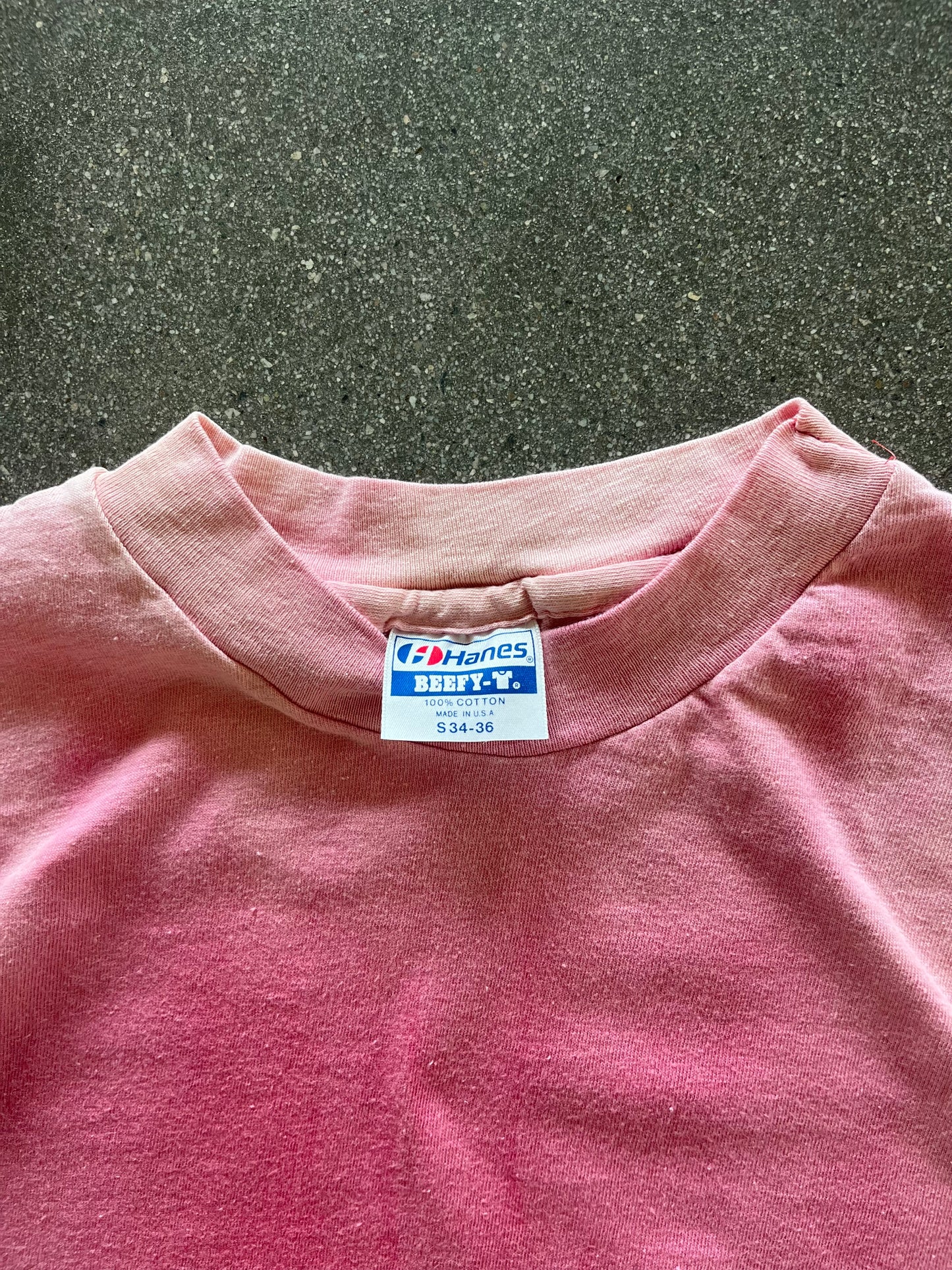 90’S SUNKIST FADED RED BLANK - S