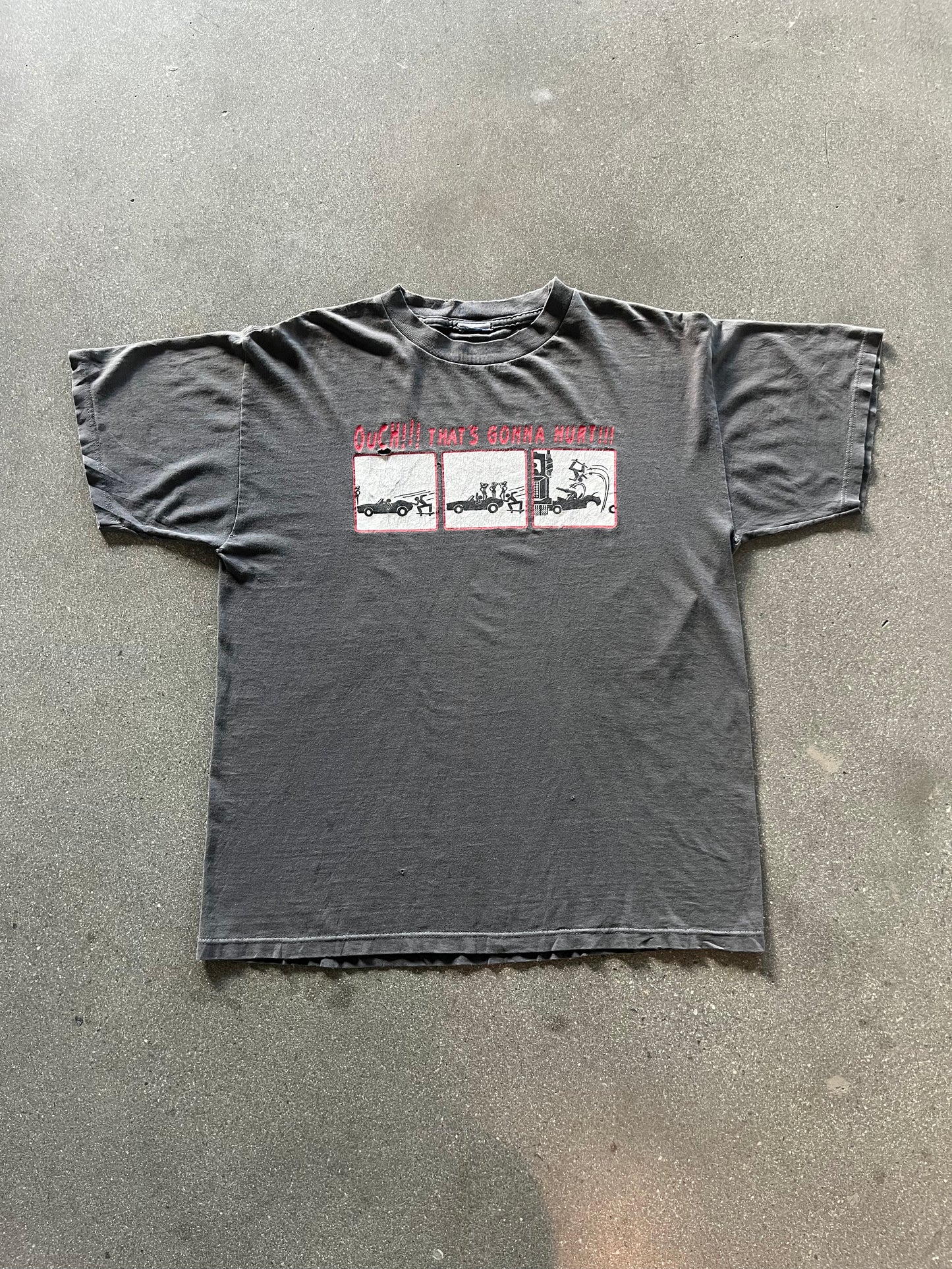2000’S “THAT’S GOTTA HURT!” SKATE TEE - BOXY M/L