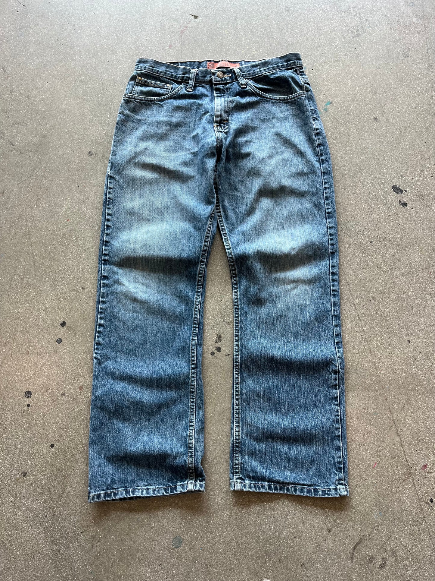 90’S LEE DUNGAREE BOOTCUT JEANS - 32