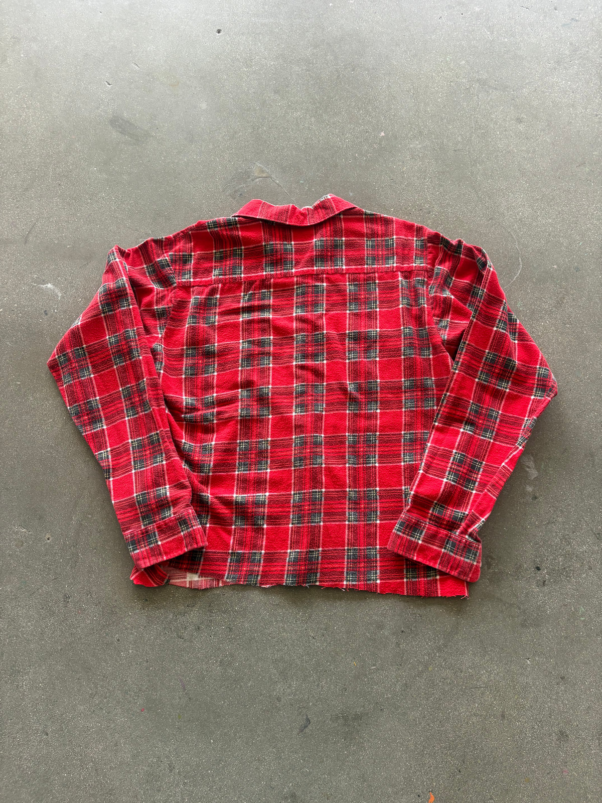 80’S REDSTONE CUTOFF FLANNEL - M/L