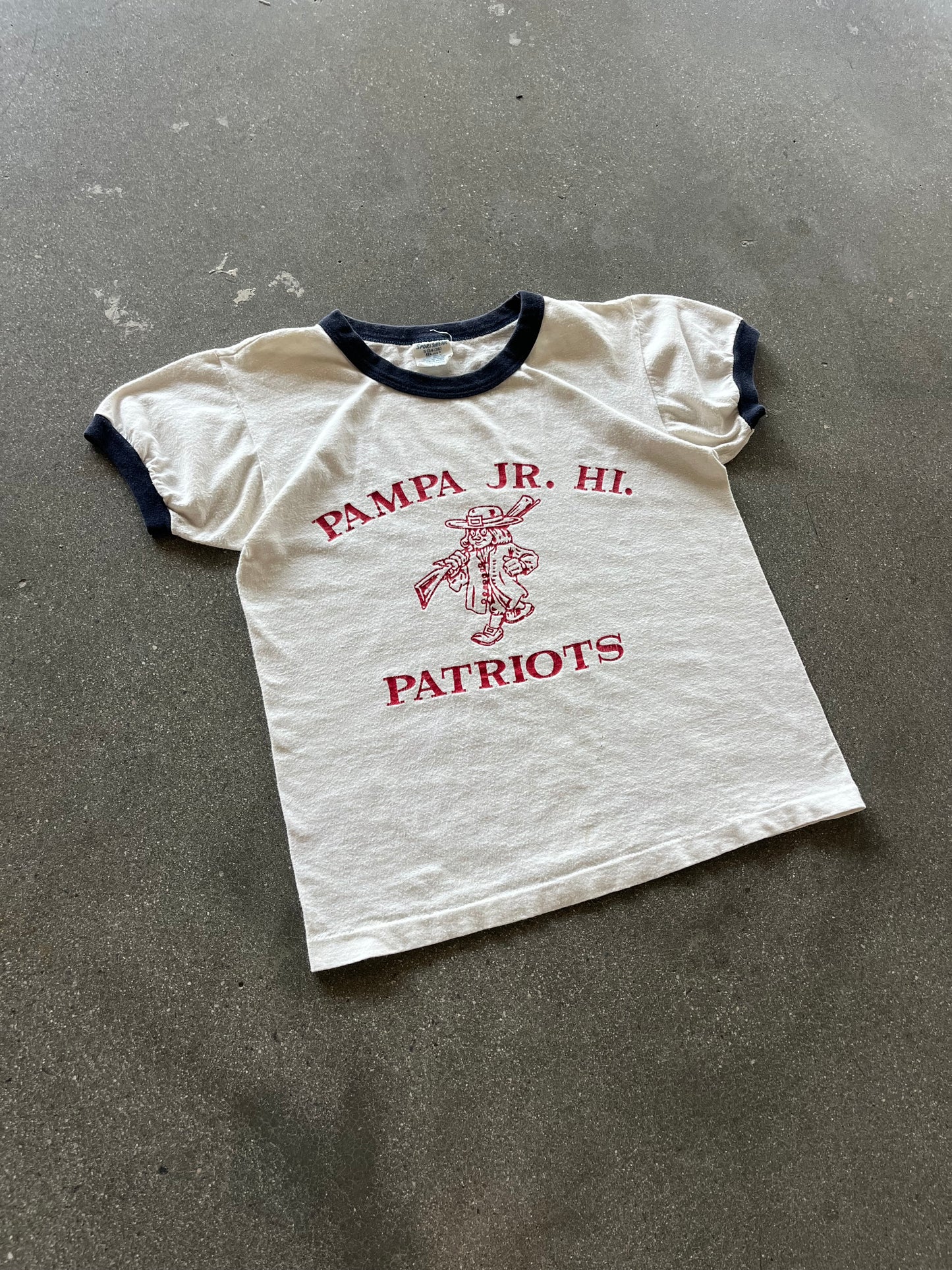 80’S “PAMPA JR. HIGH” RINGER - BOXY S