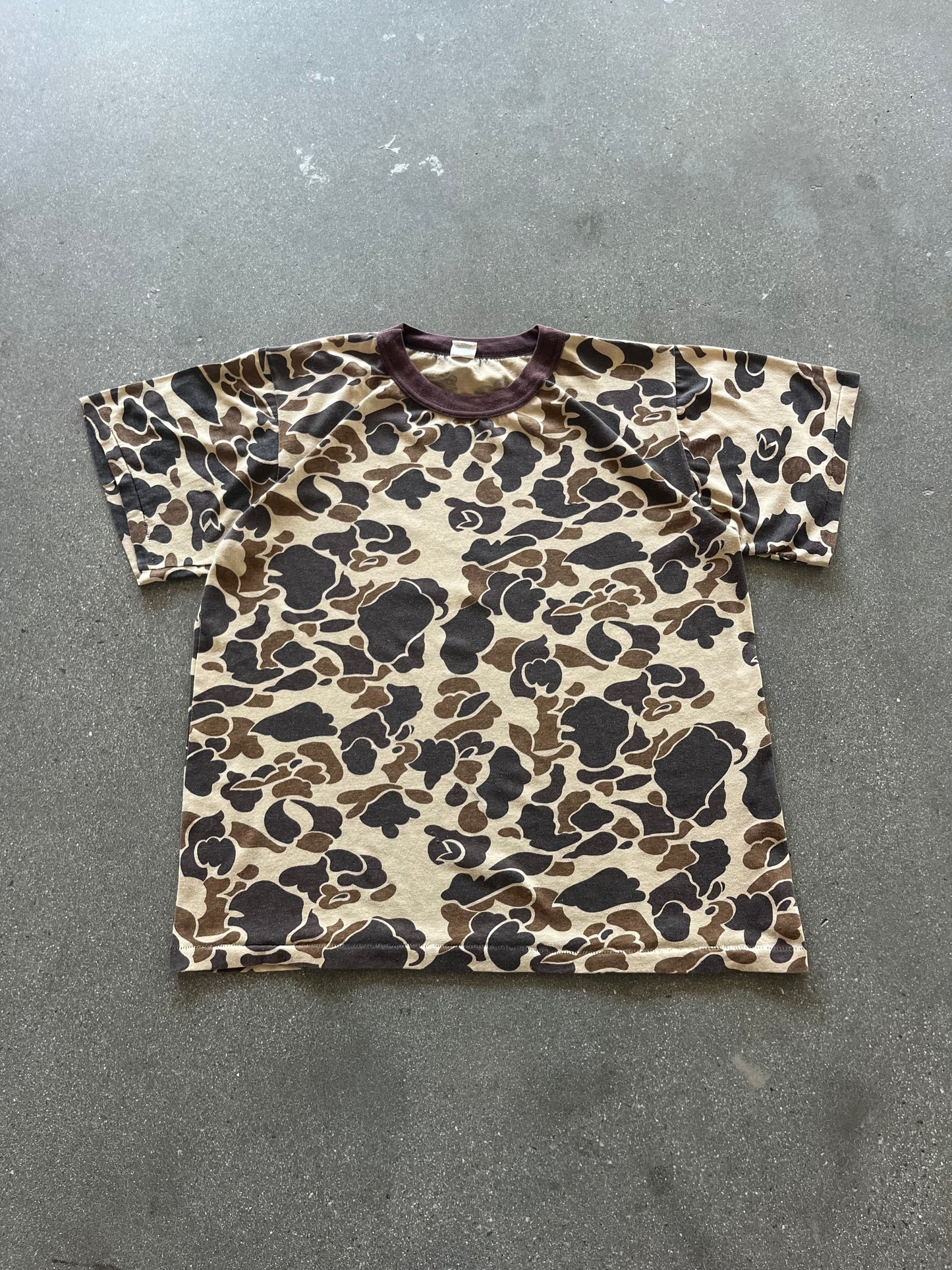 80’S DUCK ARMY CAMO TEE - BOXY XL
