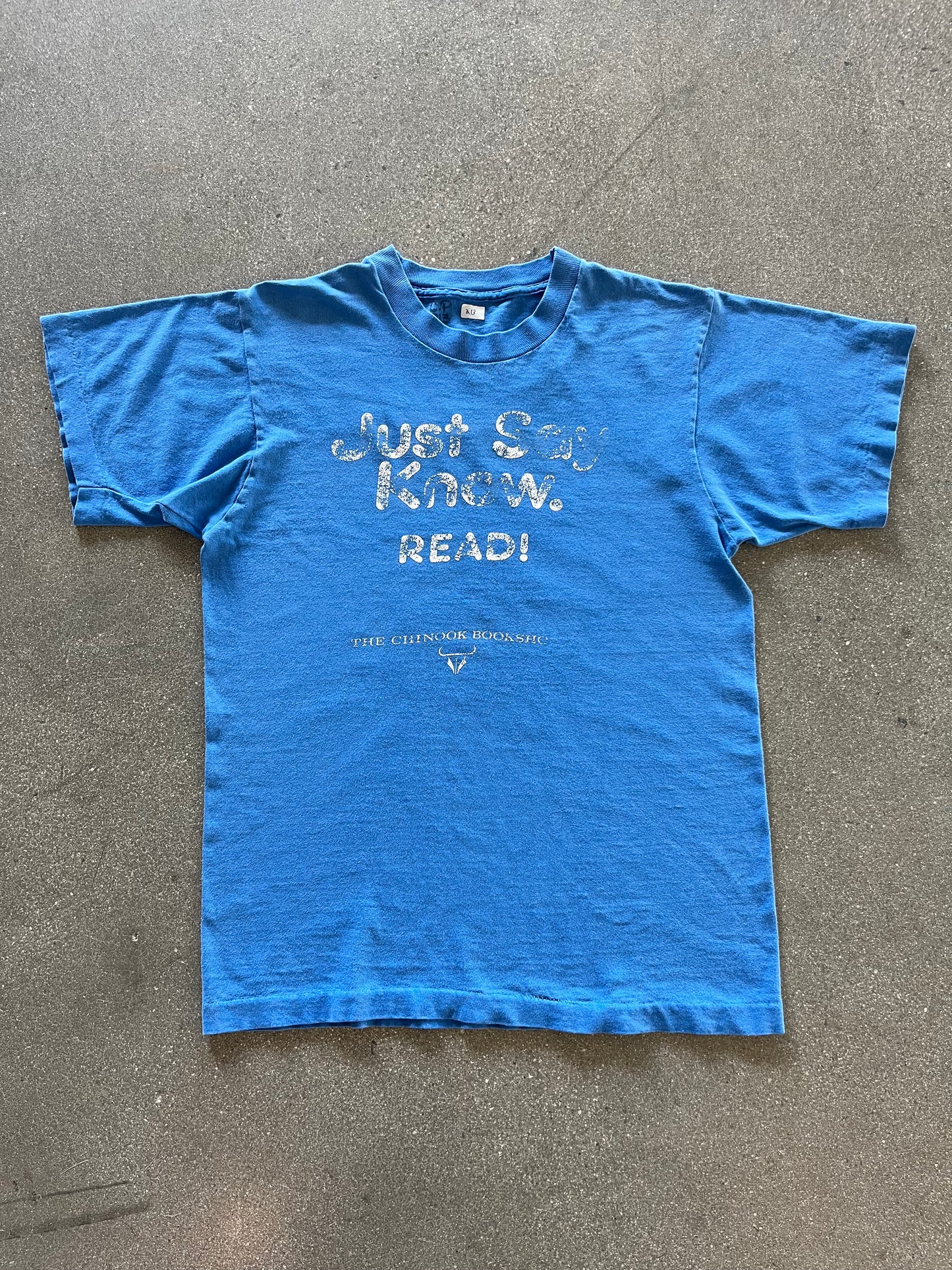 90’S FADED “JUST SAY KNOW.” TEE - M