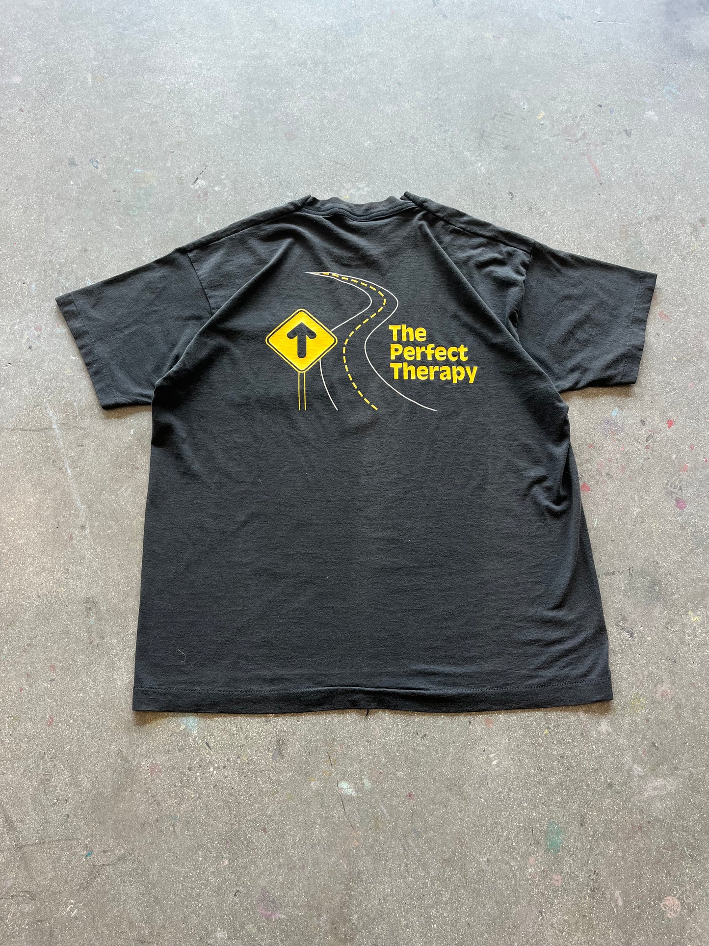 90’S FADED “ROADTRIPS” POCKET TEE - XL