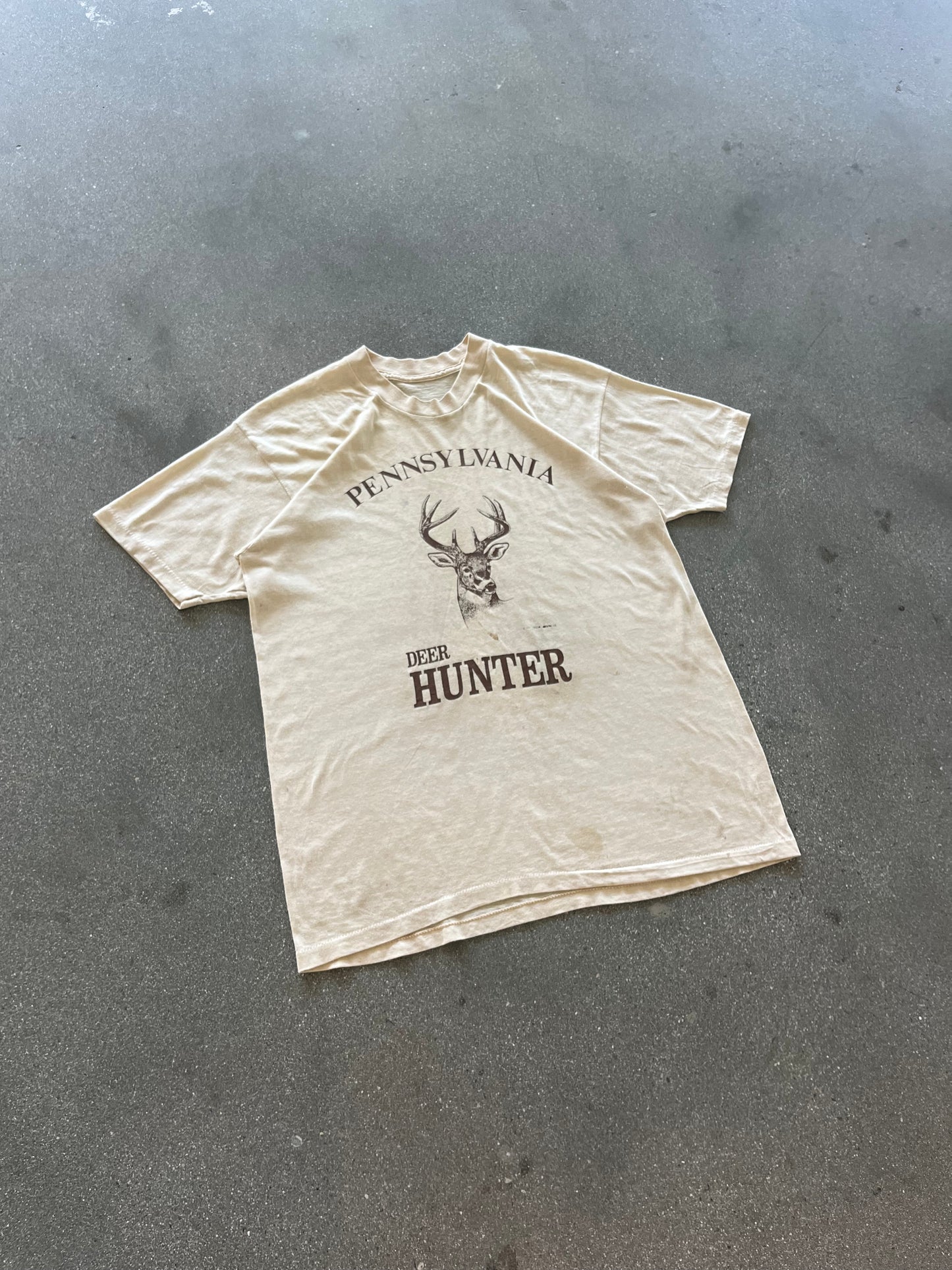 90’S “DEER HUNTER” TEE - L