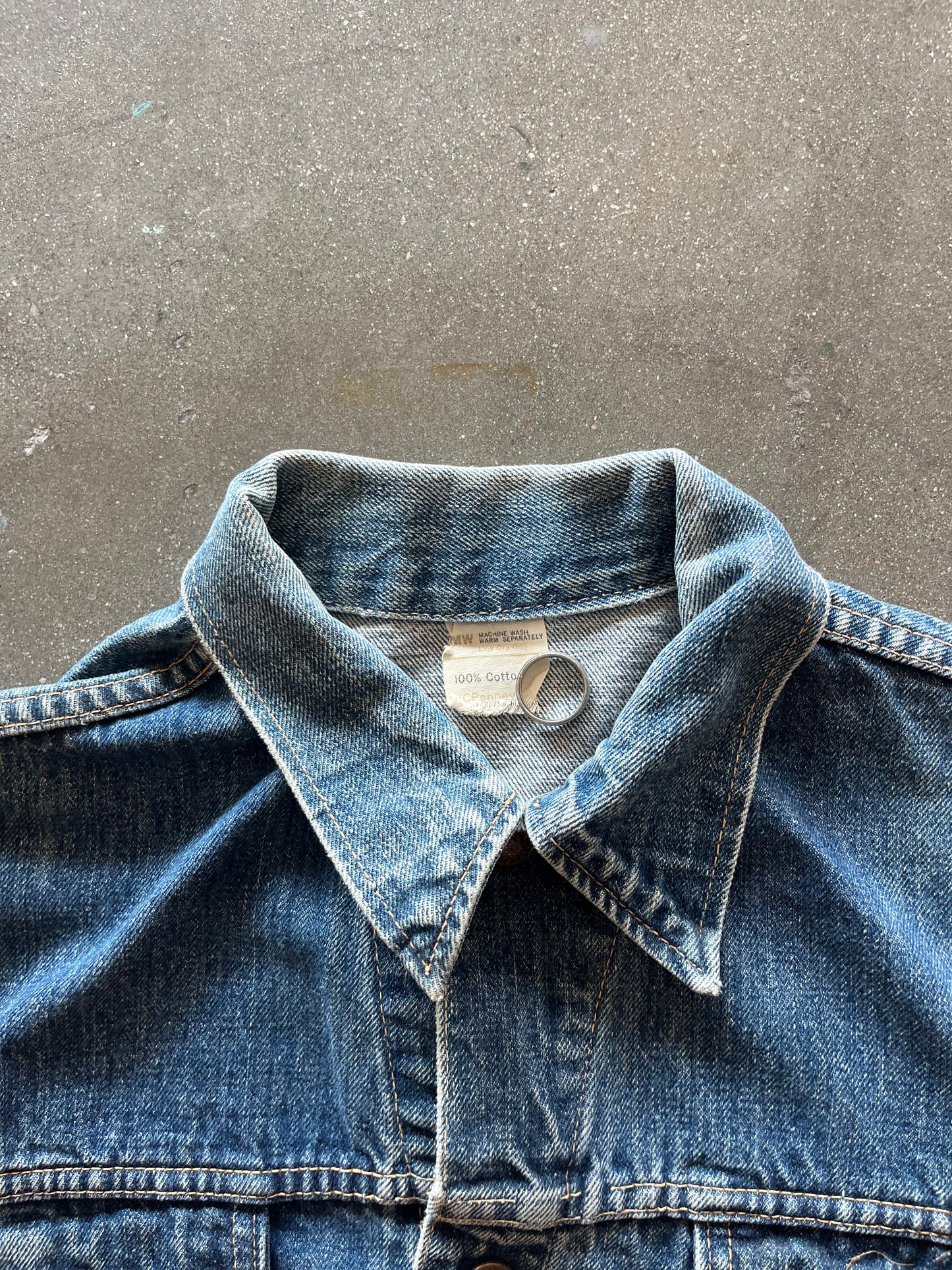 70’S JCPENNY DENIM JACKET - BOXY S
