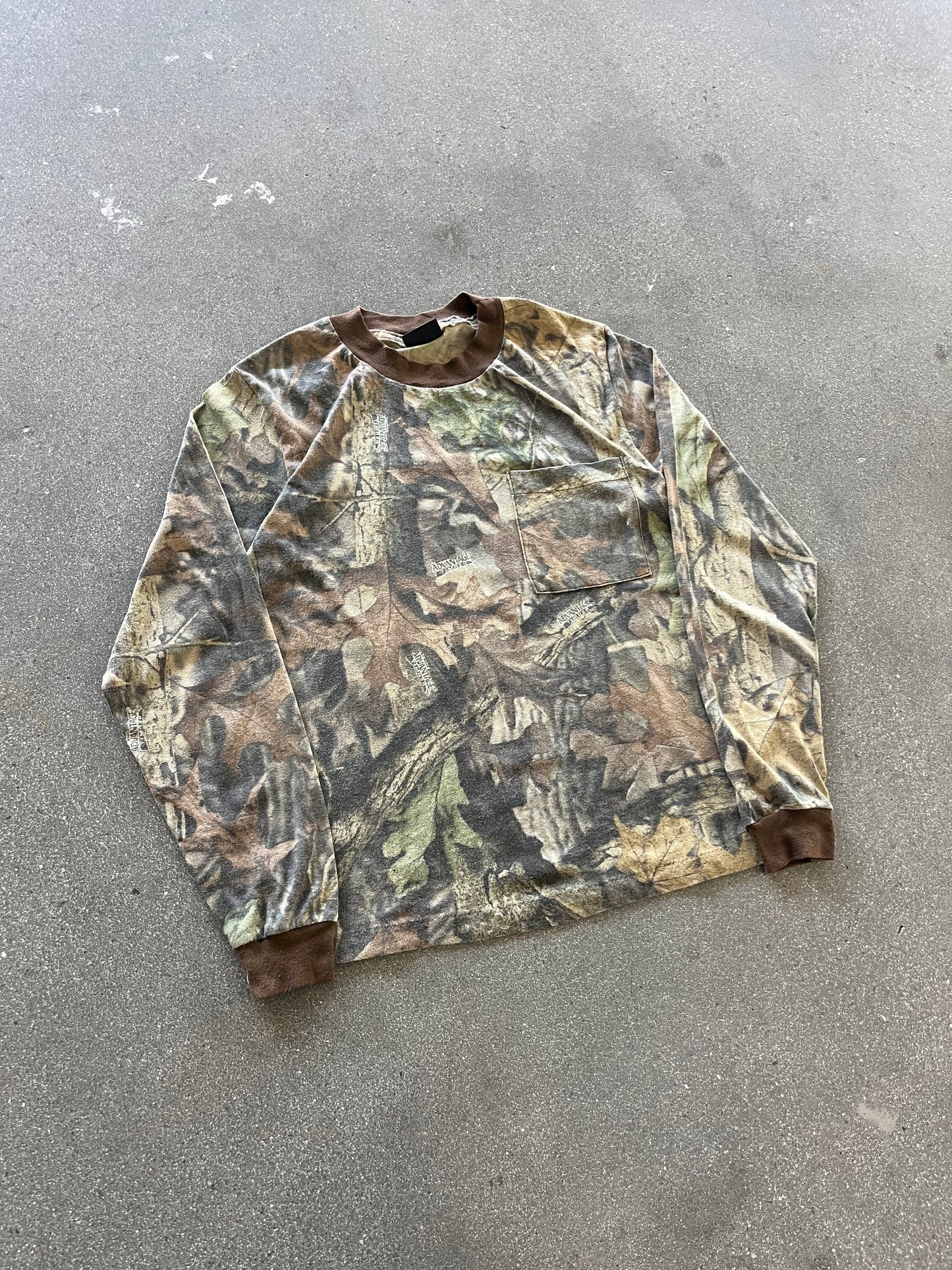 90’S REALTREE CAMO POCKET LONGSLEEVE - BOXY S