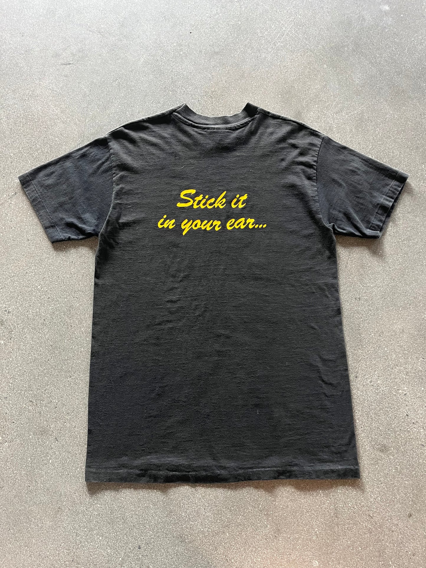 90’S STICK IT IN YOUR EAR “KOME” TEE - L