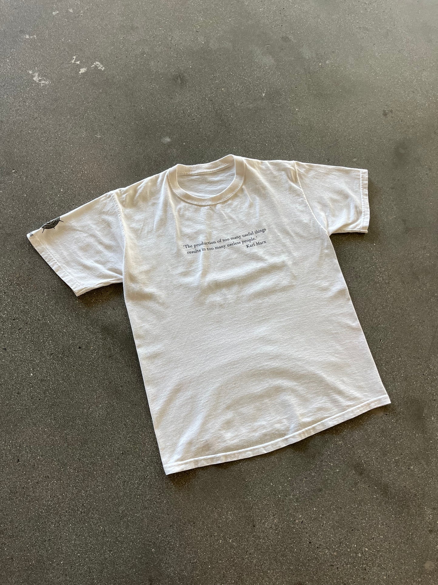 2000’S KARL MARX QUOTE TEE - M