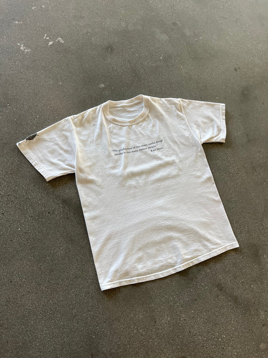 2000’S KARL MARX QUOTE TEE - M