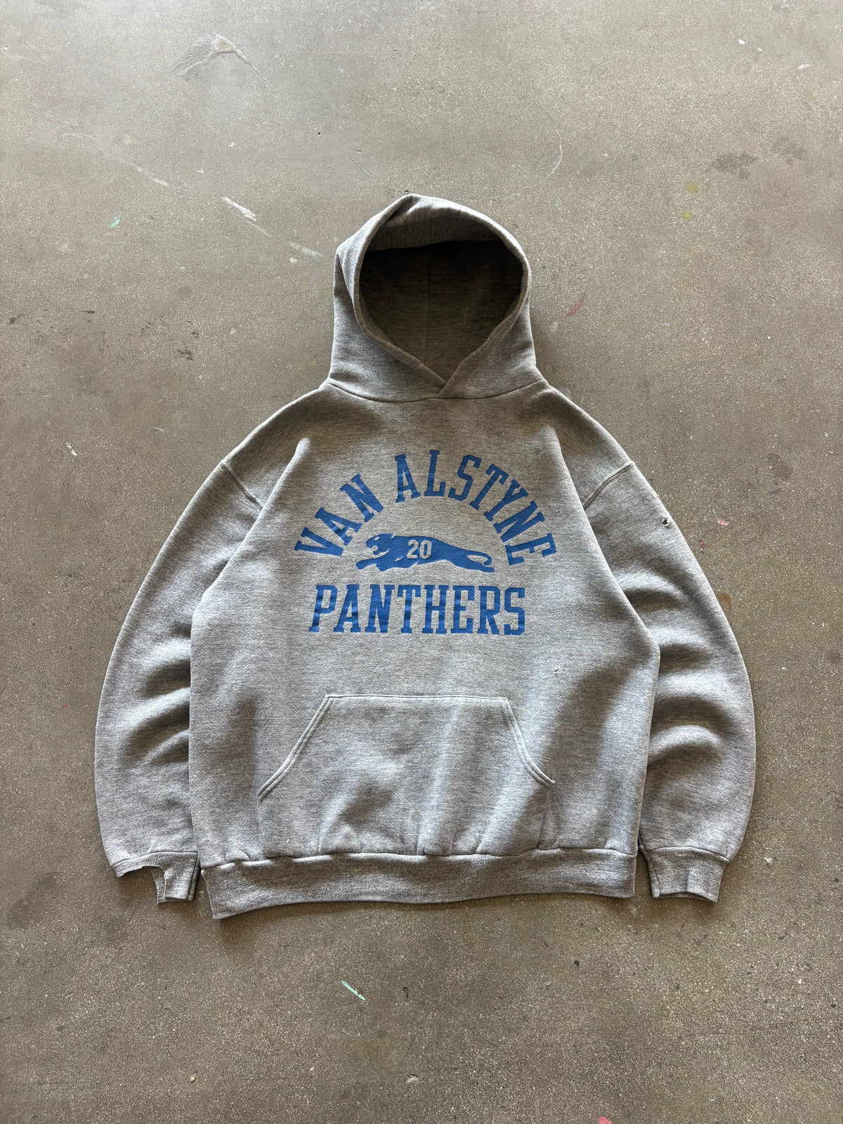 80’S VAN ALSTYNE PANTHERS TRACK RUSSELL HOODIE - M/L