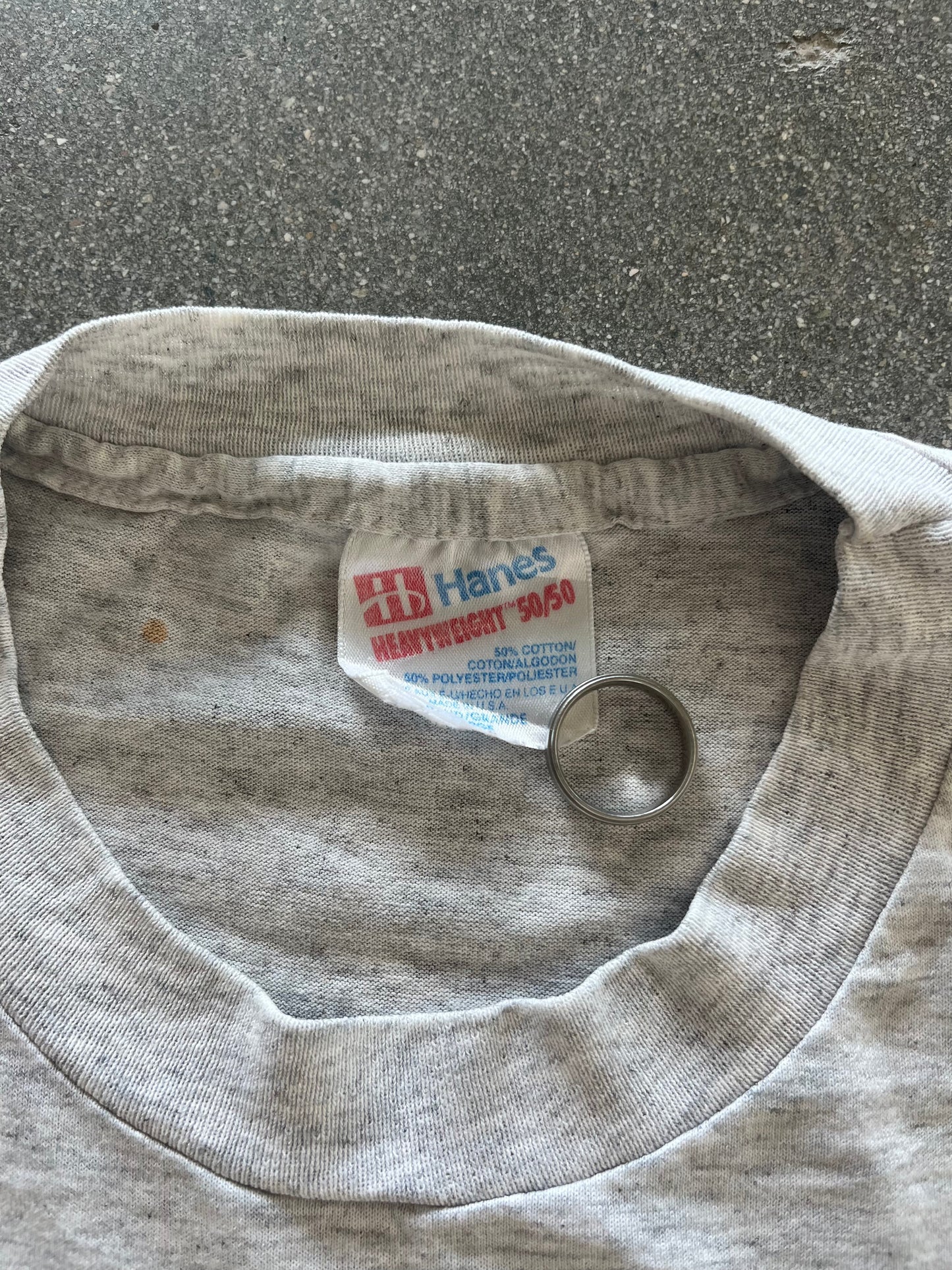 90’S “WISH YOU WERE HERE” TEE - L