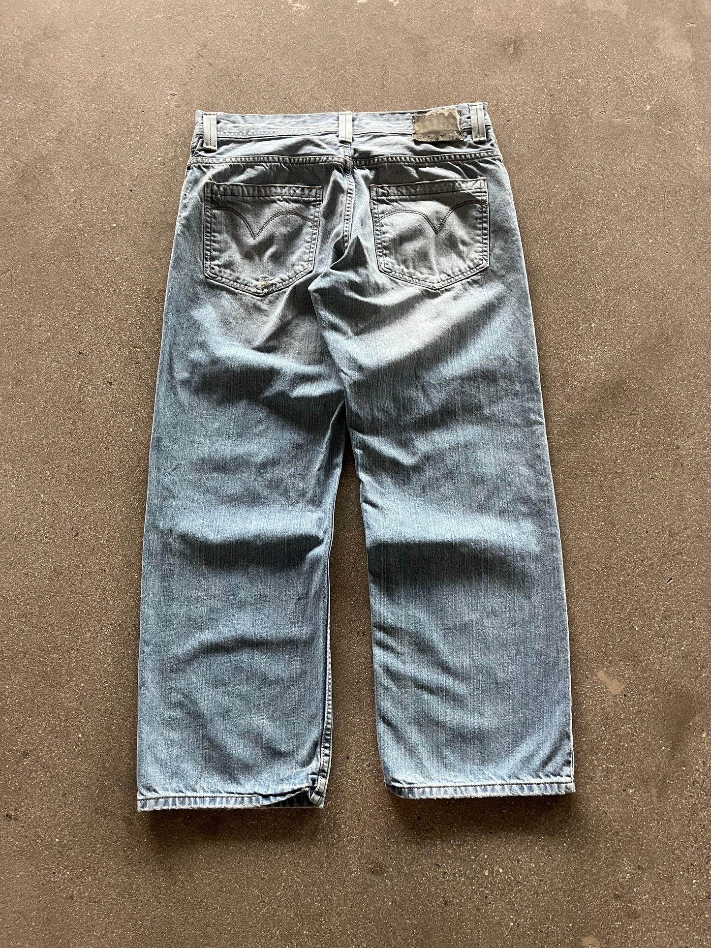 90’S LIGHT WASHED LOOSE SILVERTABS - 34