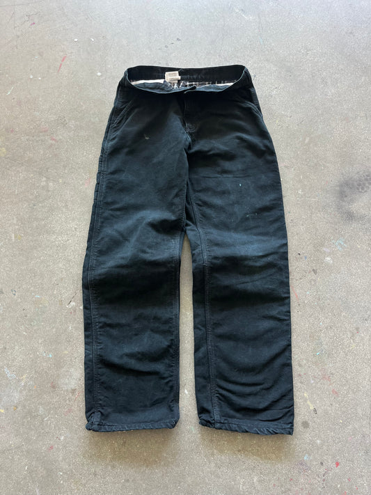 90’S JET BLACK CARHARTT CARPENTERS - 32