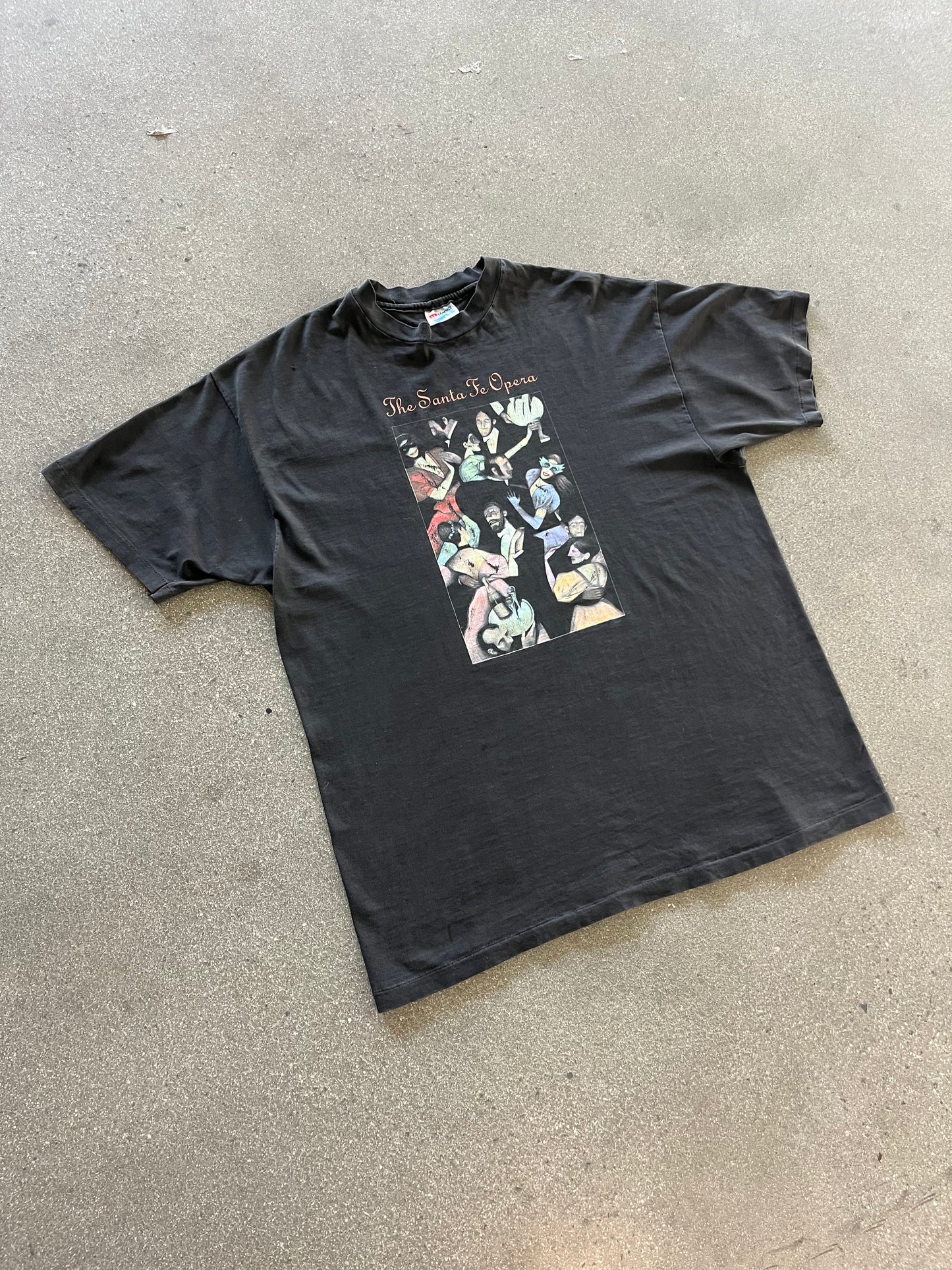90’S FADED “SANTA FE OPERA” TEE - BOXY L/XL