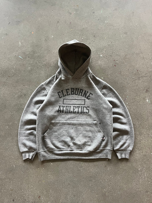 90’S “CLEBURNE ATHLETICS” RUSSELL HOODIE - M