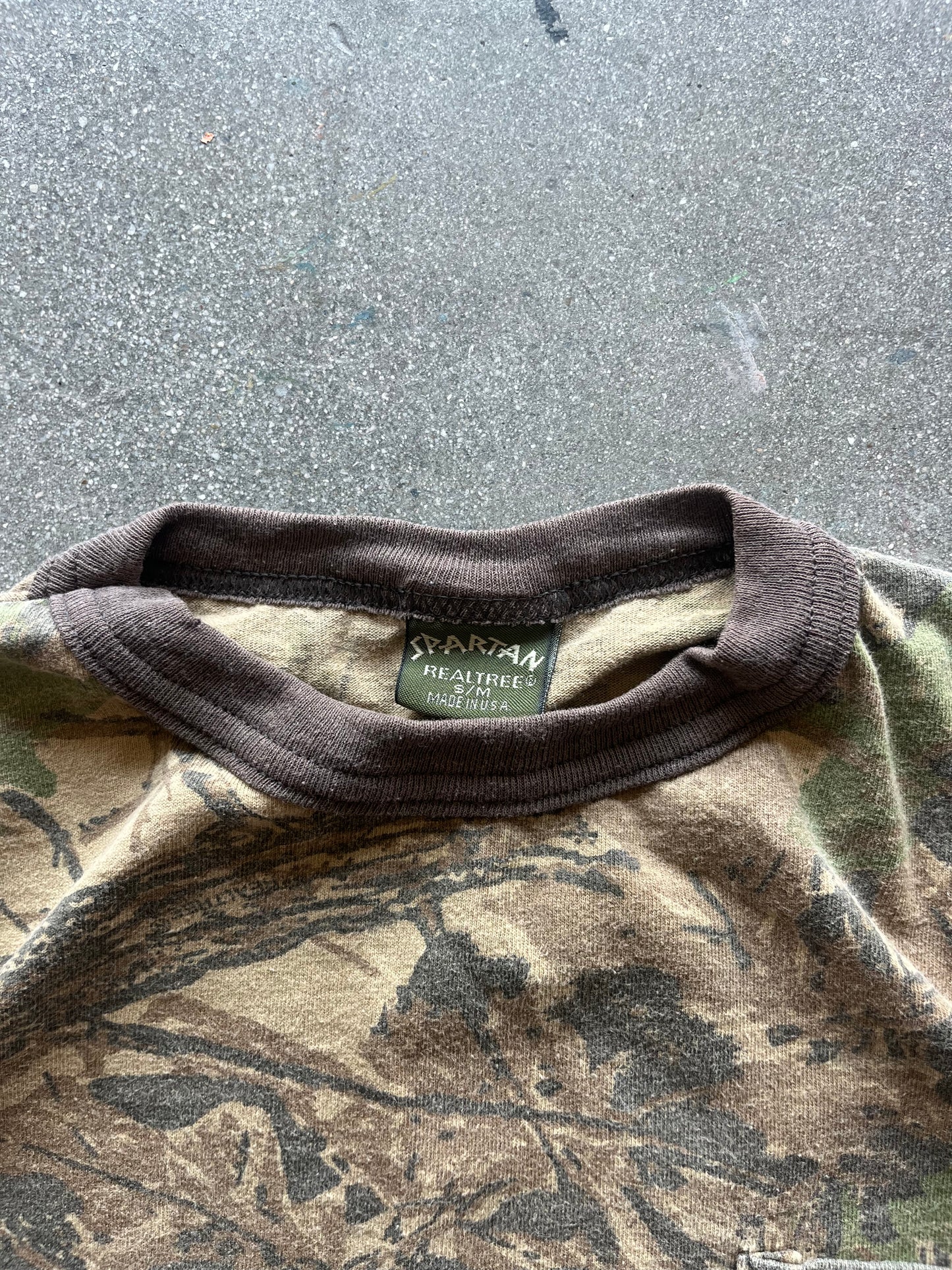 90’S REALTREE CAMO POCKET TEE - S/M