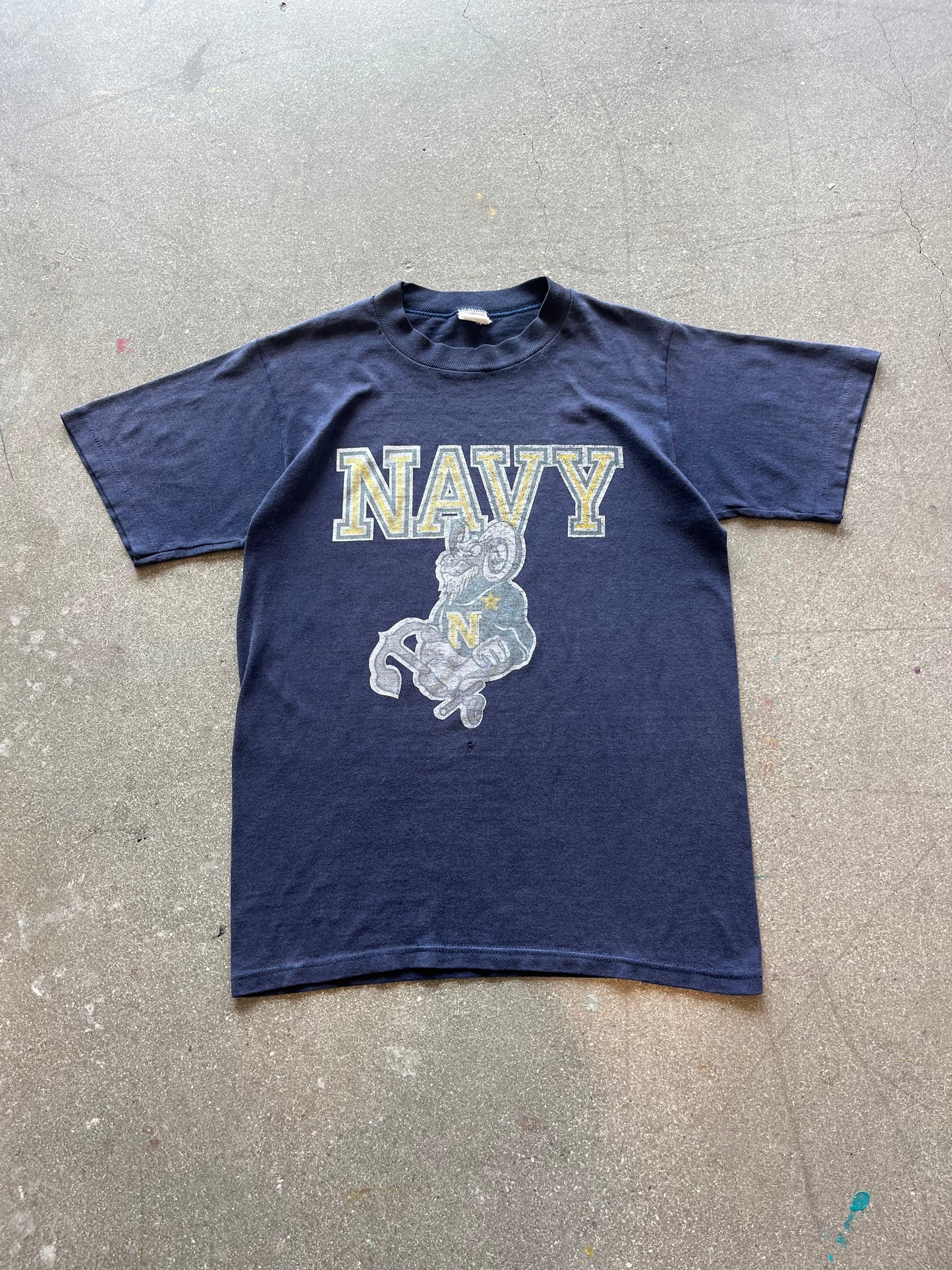 80’S NAVY TEE - S/M