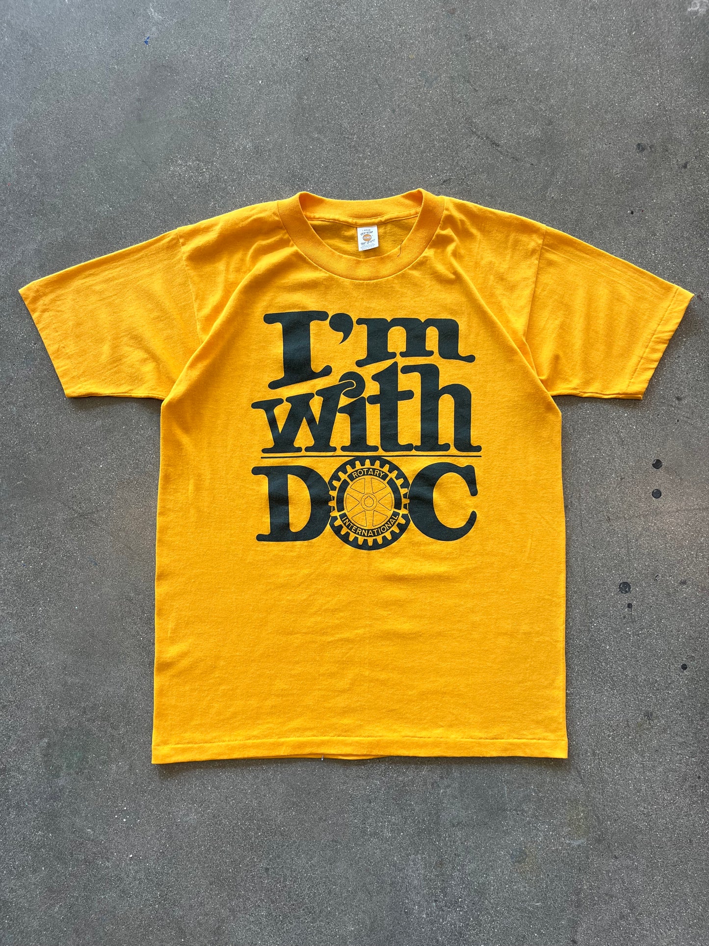90’S “I’M WITH DOC” TEE - M/L