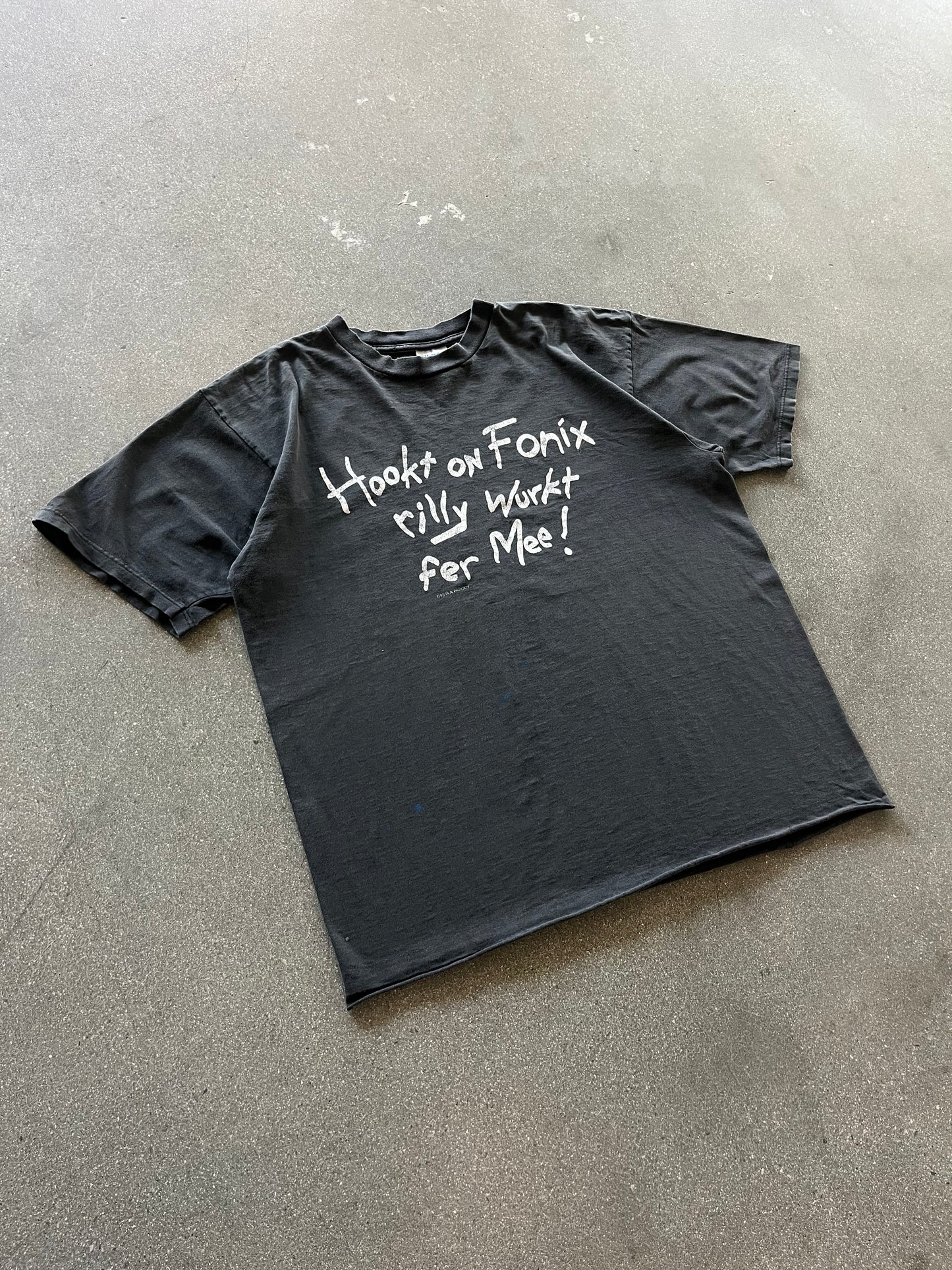 90’S “HOOKD ON FONIX” TEE - XL