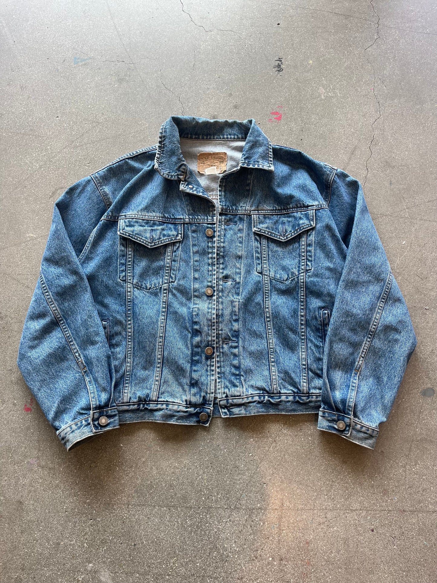 90’S GAP DENIM JACKET - BOXY M/L