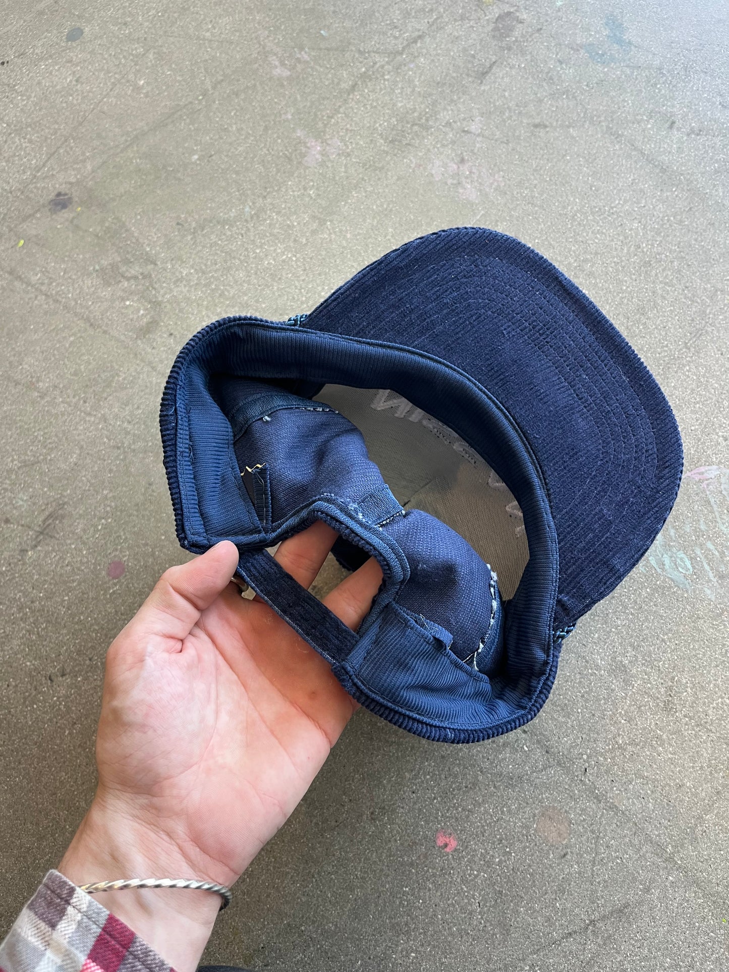 90’S NISSAN CORDUROY HAT - ONE SIZE
