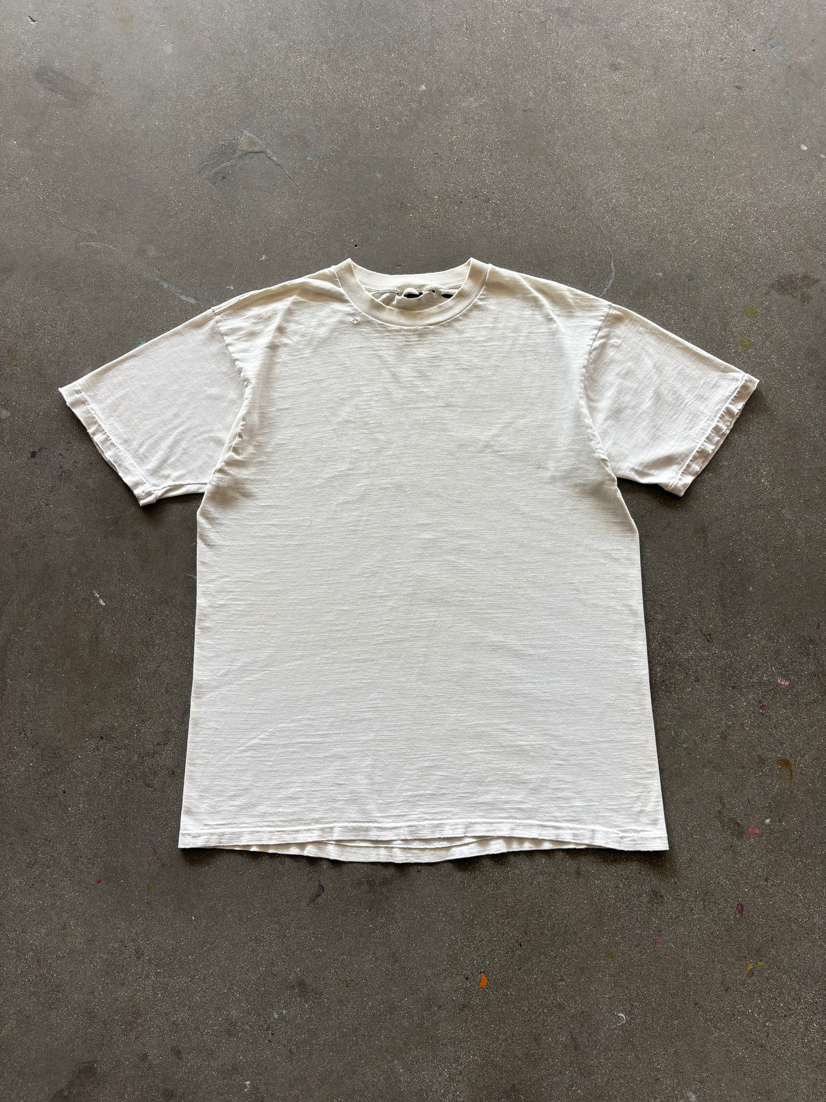 70’S JC PENNEY WHITE BLANK - L/XL