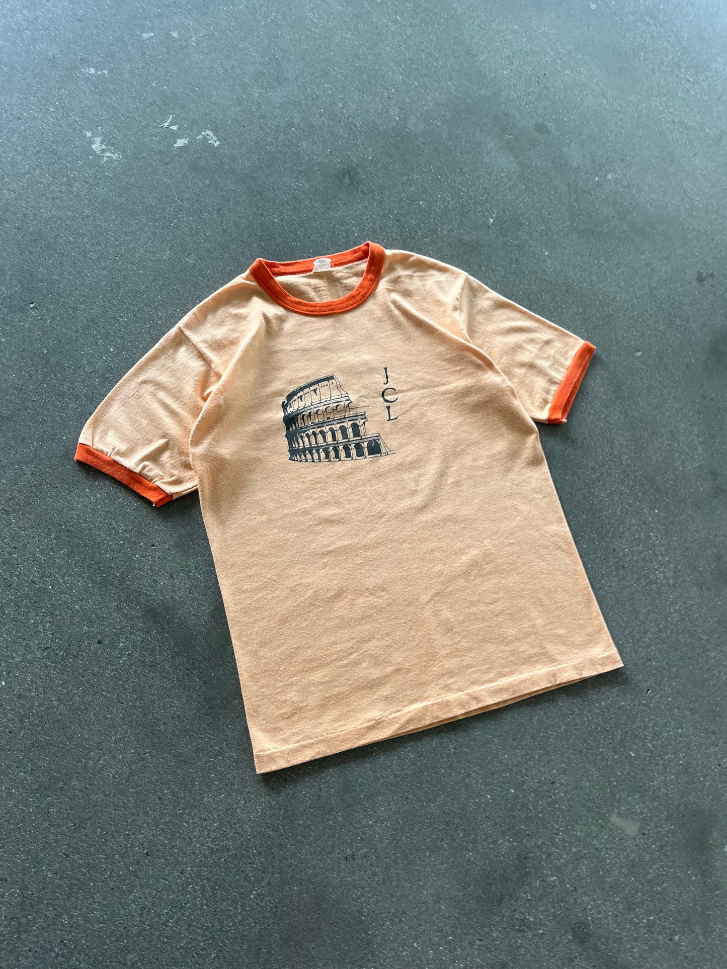 80’S SUNKIST “JCL COLISEUM” RINGER TEE - M/L