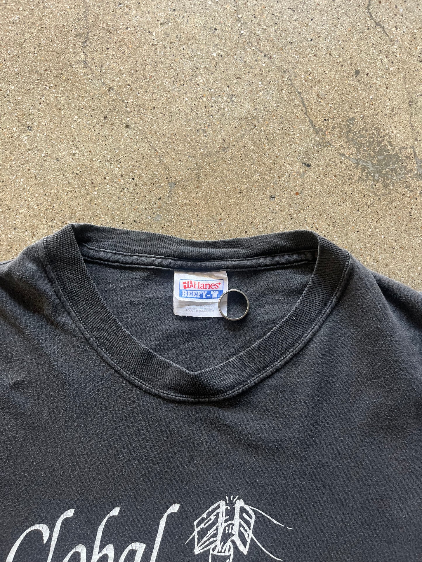 90’S FADED “GLOBAL TAEKWANDO” TEE - M/L