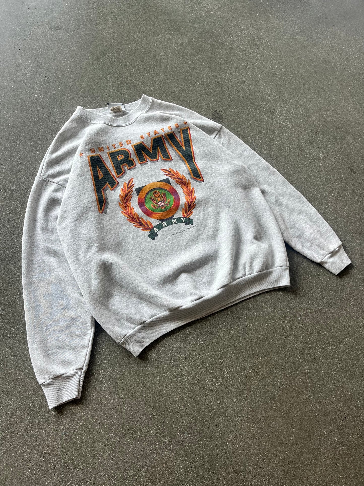 90’S UNITED STATES ARMY CREWNECK - BOXY L/XL
