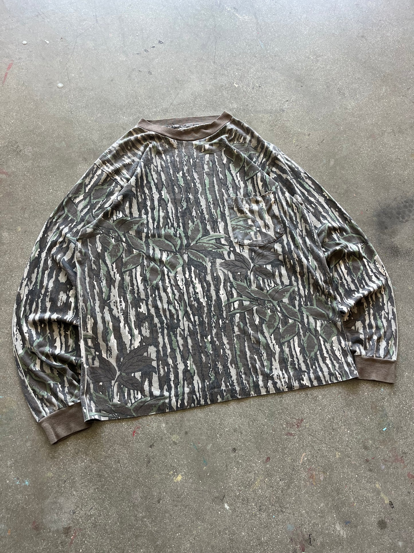 90’S REALTREE CAMO POCKET LONGSLEEVE - BOXY M/L